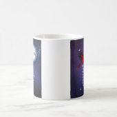 In de lichte kardinaal koffiemok (Center)