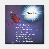 In de lichte kardinaal magneet (Voorkant)