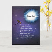 In de lichte libel kaart (Gele Bloem)