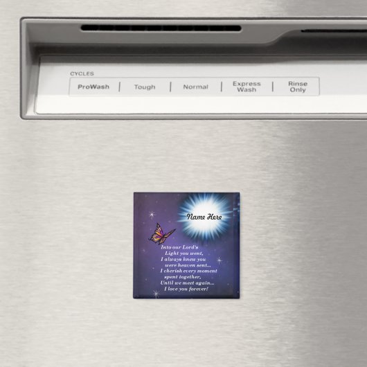 in de lichte vlinder magneet (Insitu (Vaatwasser))