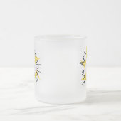 In de liefde ben je mijn zonneschijn matglas koffiemok (Center)