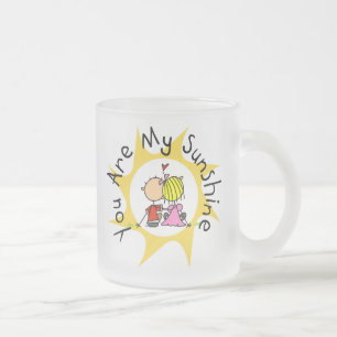In de liefde ben je mijn zonneschijn matglas koffiemok