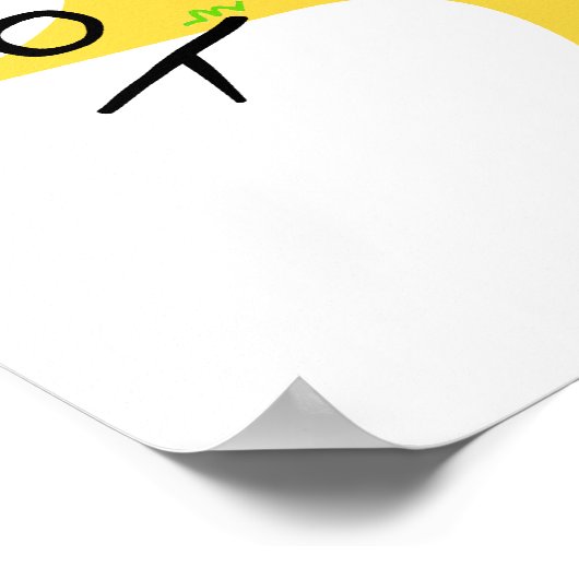 In de liefde ben je mijn zonneschijn poster (Hoek)