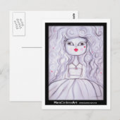 In de liefde briefkaart (Voorkant / Achterkant)