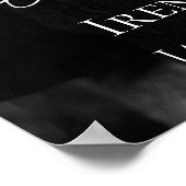 In de liefdevolle herinnering begrafenis eerbetoon poster (Hoek)