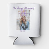 In de liefdevolle herinnering van herinnering houd blikjeskoeler (Voorkant)