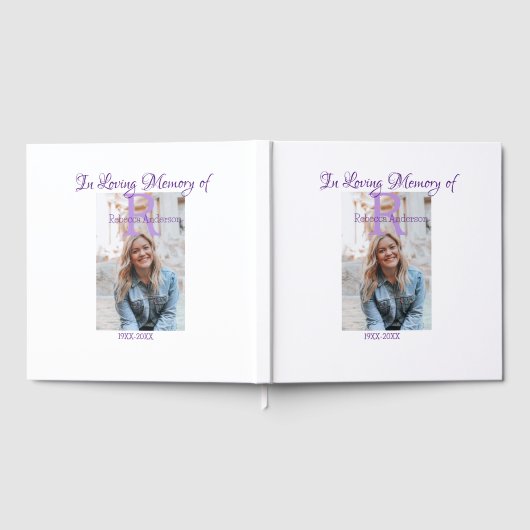 In de liefdevolle herinnering van herinnering houd gastenboek (Volledig)