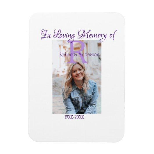 In de liefdevolle herinnering van herinnering houd magneet (Verticaal)
