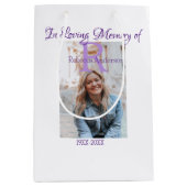 In de liefdevolle herinnering van herinnering houd medium cadeauzakje (Voorkant)