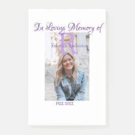 In de liefdevolle herinnering van herinnering houd post-it® notes