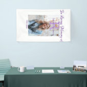 In de liefdevolle herinnering van herinnering houd spandoek (Beurs)