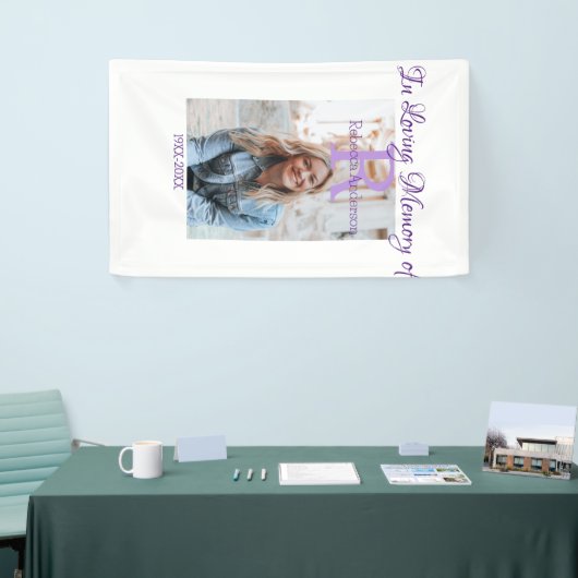 In de liefdevolle herinnering van herinnering houd spandoek (Beurs)