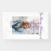 In de liefdevolle herinnering van herinnering houd spandoek (Horizontaal)