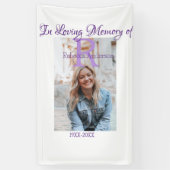 In de liefdevolle herinnering van herinnering houd spandoek (Verticaal)