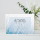 In de Light Bereavement Kaart 3,5-inch x5"