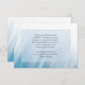 In de Light Bereavement Kaart 3,5-inch x5"