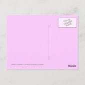 In de lijst briefkaart (Achterkant)