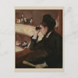In de Loge Mary Cassatt Briefkaart