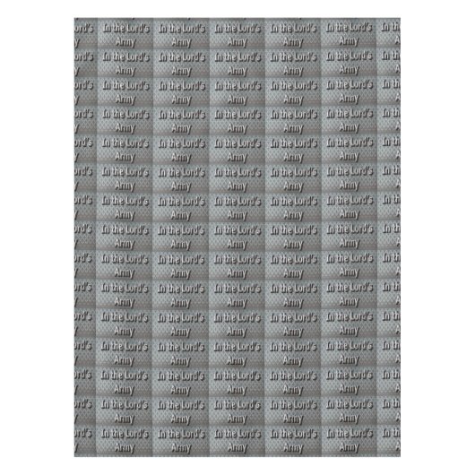 In de Lord's Army Tablecloth Tafelkleed (Voorkant)