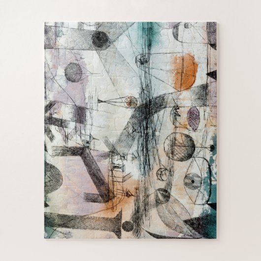 In de lucht (1917) legpuzzel (Verticaal)