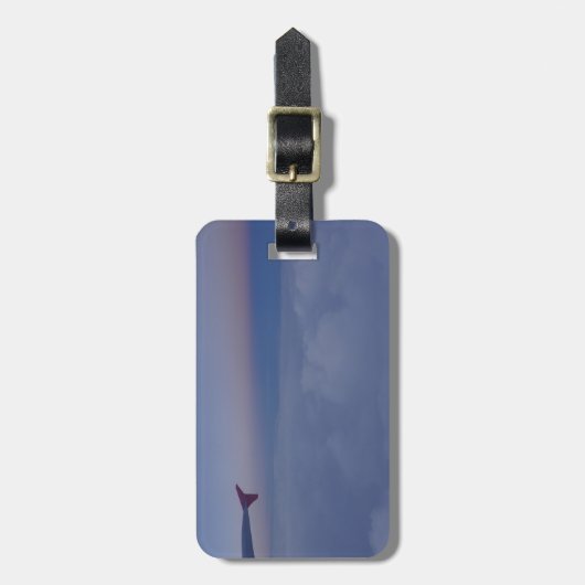 In de lucht bagagelabel (Voorkant verticaal)