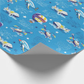 In de lucht cadeaupapier (Hoek)