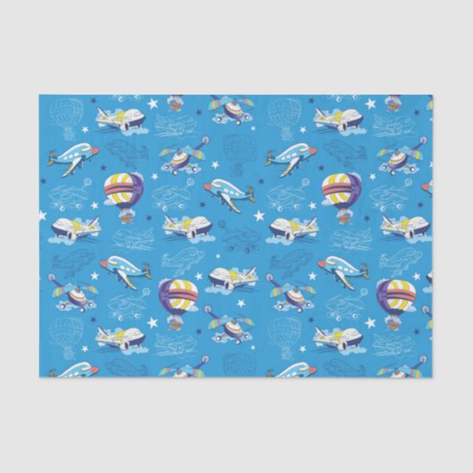 In de lucht tissuepapier (Voorkant)