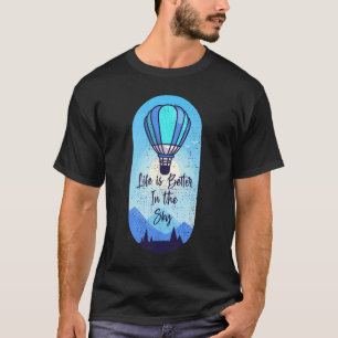 In de luchtballon van Sky Hot Air T-shirt