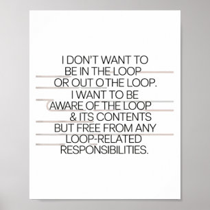 In de lus Awareness Design voor Casual Conversati Poster