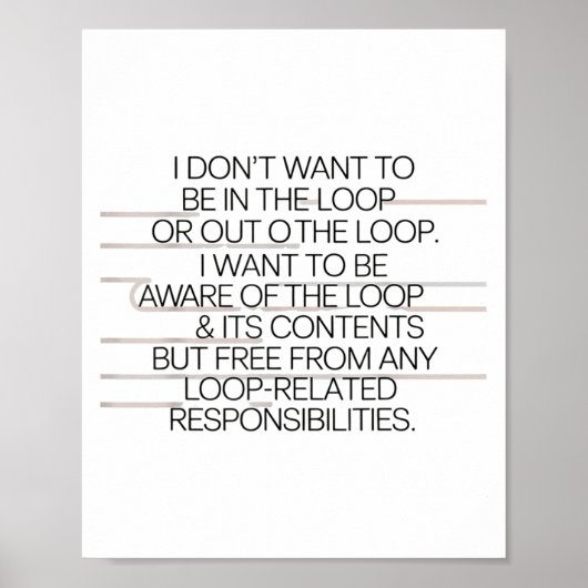 In de lus Awareness Design voor Casual Conversati Poster (Voorkant)