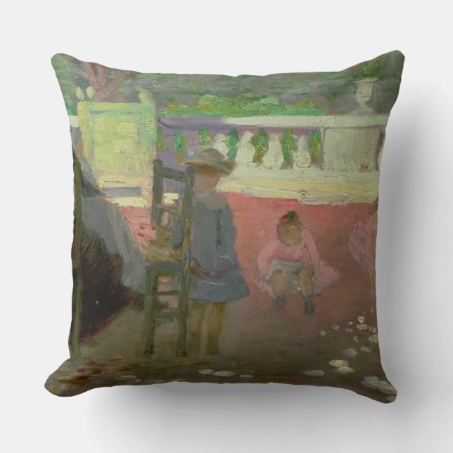 In de Luxemburgse tuinen Kussen (Voorkant)