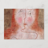 In de Magic Mirror door Paul Klee Briefkaart (Voorkant)