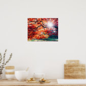 IN DE MAGISCHE KLEUREN VAN DE HERFST POSTER (Keuken)