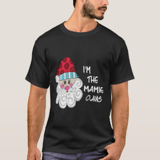 In de Mamie Claus Oma Gift Kerstmis T-shirt