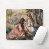 In de Meadow door Pierre-Auguste Renoir Muismat (Met muis)