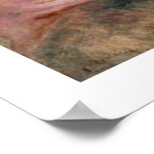 In de Meadow door Pierre-Auguste Renoir Poster (Hoek)