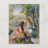 In de Meadow, Pierre-Auguste Renoir Briefkaart (Voorkant)