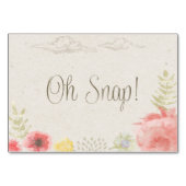 In de Meadow Zomer Bruiloft social media Kaart (Achterkant)