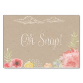 In de Meadow Zomer Bruiloft social media Kaart (Achterkant)