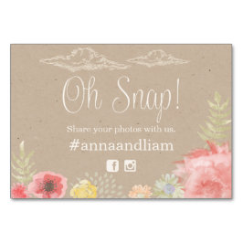 In de Meadow Zomer Bruiloft social media Kaart