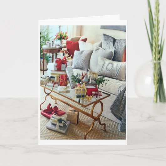 **IN DE MELDEN** IN CHRISTMAS FEESTDAGEN KAART (Voorkant)