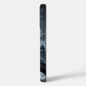 In de middernacht Moon Raven Iphone 16 hoesje (Achterkant / Links)