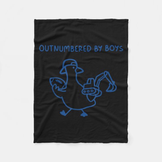 In de minderheid fleece deken (Voorkant)
