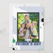 In de minderheid maar geliefd foto Vaderdag Feestdagenkaart (Voorkant)