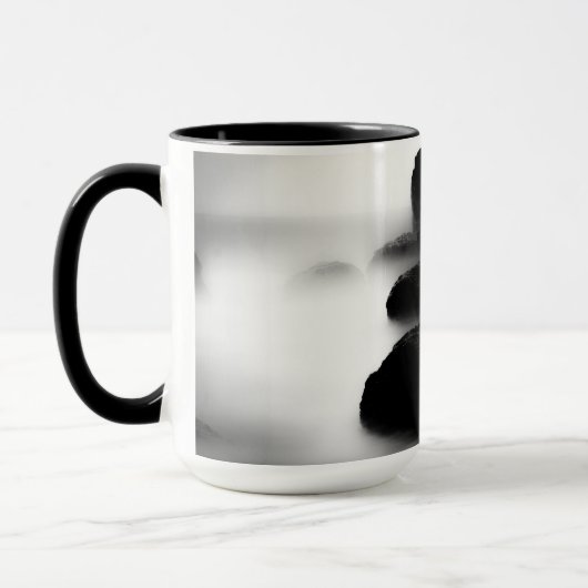 In de Mist-koffiebeker Oregon Coast Brookings Mok (Links)