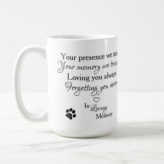 In de Mok Memory Pet Memorial Photo Coffee (Links)