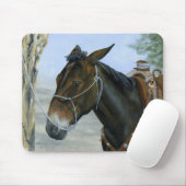 in de mousepad muismat (Met muis)