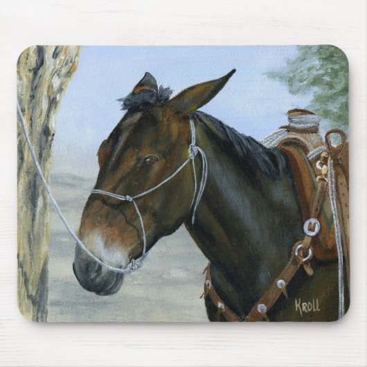 in de mousepad muismat (Voorkant)