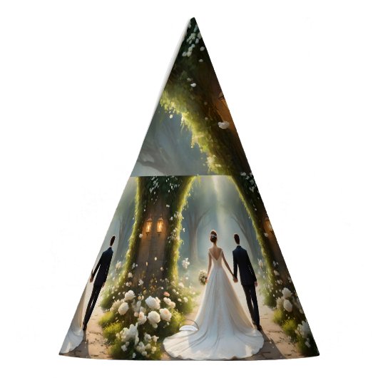 In de mystiek: de reis van de Pas getrouwd Feesthoedjes (Links)