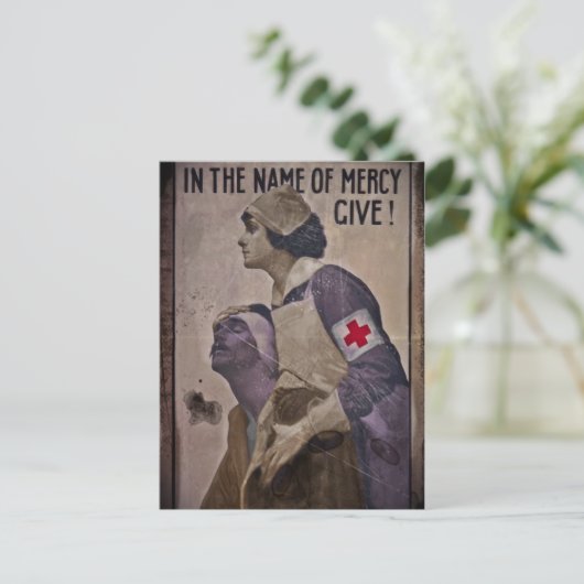 In de naam Mercy Geef Briefkaart (Staand voorkant)